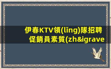 伊春KTV領(lǐng)隊招聘促銷員素質(zhì)高輕松兩班多