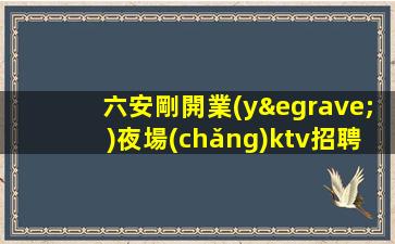六安剛開業(yè)夜場(chǎng)ktv招聘生意穩(wěn)定待遇好