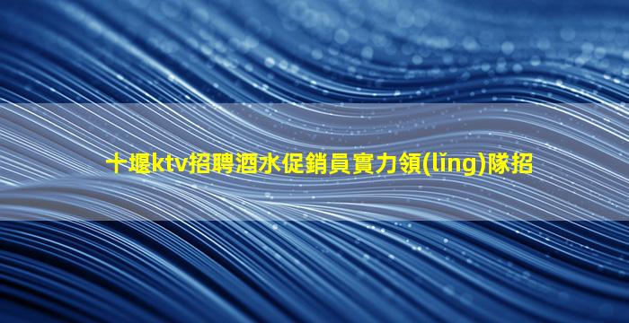 十堰ktv招聘酒水促銷員實力領(lǐng)隊招