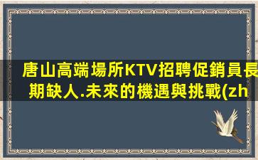 唐山高端場所KTV招聘促銷員長期缺人.未來的機遇與挑戰(zhàn)
