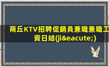 商丘KTV招聘促銷員兼職兼職工資日結(jié)