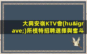大興安嶺KTV會(huì)所模特招聘選擇與奮斗的企業(yè)文化