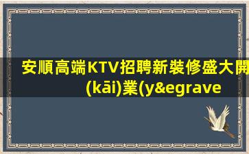 安順高端KTV招聘新裝修盛大開(kāi)業(yè)的模特場(chǎng)