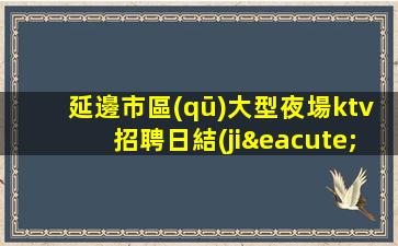 延邊市區(qū)大型夜場ktv招聘日結(jié)晚班模特包吃住