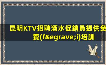 昆明KTV招聘酒水促銷員提供免費(fèi)培訓(xùn)復(fù)號(hào)
