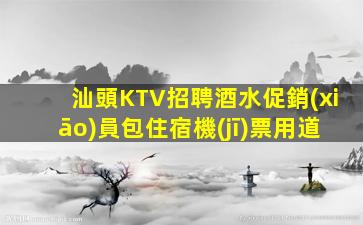 汕頭KTV招聘酒水促銷(xiāo)員包住宿機(jī)票用道
