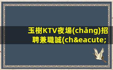 玉樹KTV夜場(chǎng)招聘兼職誠(chéng)聘工資日結(jié)