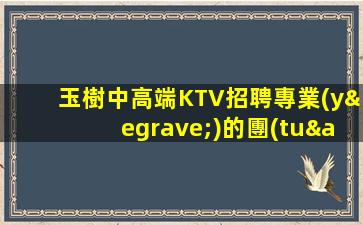 玉樹中高端KTV招聘專業(yè)的團(tuán)隊