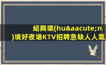 紹興環(huán)境好夜場KTV招聘急缺人人氣旺成功打造人生