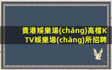 貴港娛樂場(chǎng)高檔KTV娛樂場(chǎng)所招聘獲得薪資和穿著自由