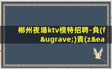 郴州夜場ktv模特招聘-負(fù)責(zé)靠譜帶隊保證上班