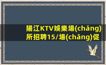 陽江KTV娛樂場(chǎng)所招聘15/場(chǎng)促銷員日結(jié)包住強(qiáng)力推薦