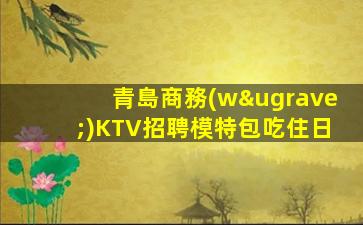 青島商務(wù)KTV招聘模特包吃住日