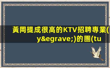 黃岡提成很高的KTV招聘專業(yè)的團(tuán)隊
