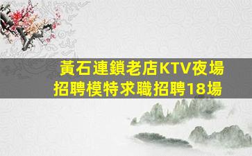 黃石連鎖老店KTV夜場招聘模特求職招聘18場